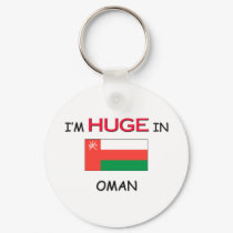 I'm HUGE In OMAN keychains by flagshirt I'm HUGE In OMAN keychains