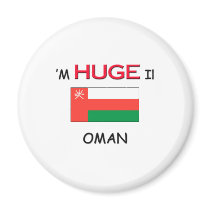I'm HUGE In OMAN magnets by flagshirt I'm HUGE In OMAN magnets