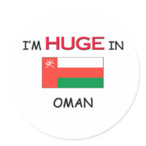 I'm HUGE In OMAN stickers by flagshirt I'm HUGE In OMAN stickers