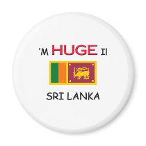 I'm HUGE In SRI LANKA magnets by flagshirt I'm HUGE In SRI LANKA magnets