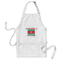 I'm HUGE In SURINAME aprons by flagshirt I'm HUGE In SURINAME aprons