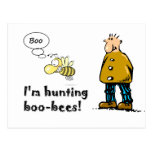 I'm Hunting Boo-bees Postcard