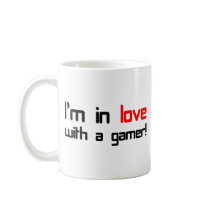 I'm in Love with a Gamer mugs