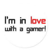 I'm in Love with a Gamer stickers