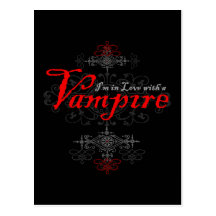 I'm In Love with a Vampire Post Card