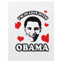 I'm in love with Obama Flyer Design
