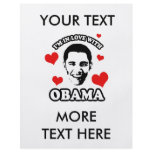 I'm in love with Obama Personalized Flyer