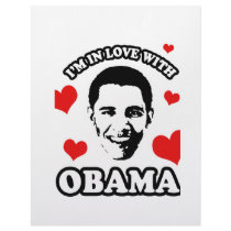 I'm in love with Obama letterhead