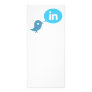 Twitter + LinkedIn Business Networking Rack Card via Twinked.in I'm #in - Rack Card