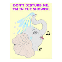 I'm in the Shower Poster posters by pharrisart I'm in the Shower Poster posters