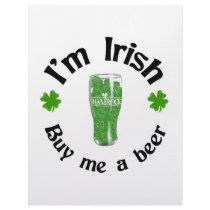 I'm Irish. Buy me a Beer letterhead