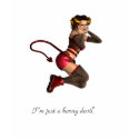 i'm just a horny devil t-shirts by mistressotdark i'm just a horny devil t-shirts