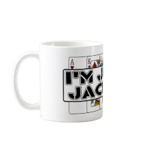 I'm Just A Jack Off Funny Poker Mug