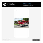 I'm just plane crazy: ski plane, Talkeetna, Alaska Decal For iPhone 4S