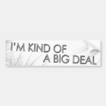I'm Kind of a Big Deal bumper stickers