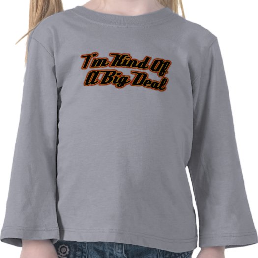 I'm Kind of a Big Deal! Toddler Long Sleeve T-shirt