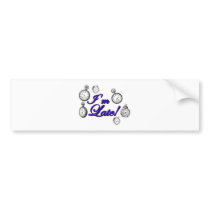 I'm late! I'm late! bumper stickers