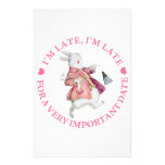 I'M LATE, I'M LATE CUSTOM STATIONERY