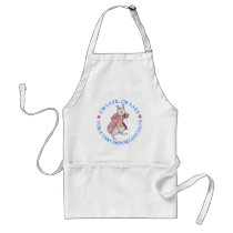 I'M LATE, I'M LATE, FOR A VERY IMPORTANT DATE! APRON
