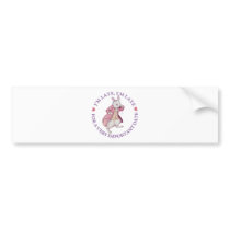 I'M LATE, I'M LATE, FOR A VERY IMPORTANT DATE! BUMPER STICKERS