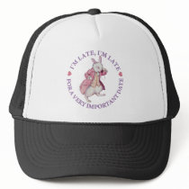 I'M LATE, I'M LATE, FOR A VERY IMPORTANT DATE! MESH HAT