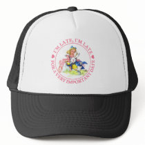 I'M LATE, I'M LATE, FOR A VERY IMPORTANT DATE! MESH HATS