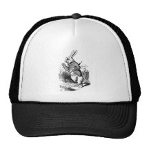 I'm Late, I'm Late Mesh Hats
