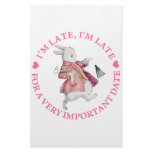 I'M LATE, I'M LATE CUSTOM STATIONERY