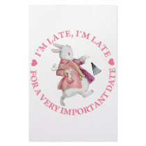 I'M LATE, I'M LATE CUSTOM STATIONERY
