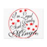 I'm Legal And Ready To Mingle Postcard