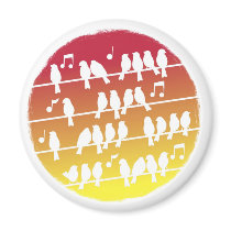 I'm Like a Bird magnets by SecretCodeClothing I'm Like a Bird magnets