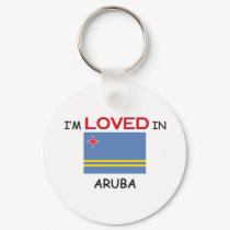 I'm Loved In ARUBA keychains