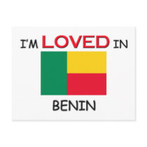 I'm Loved In BENIN postcards