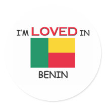 I'm Loved In BENIN stickers