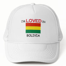 I'm Loved In BOLIVIA hats