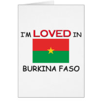 I'm Loved In BURKINA FASO cards