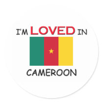 I'm Loved In CAMEROON stickers