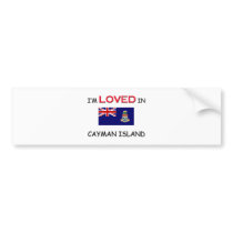 I'm Loved In CAYMAN ISLAND bumper stickers