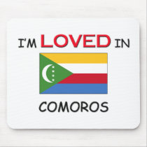 I'm Loved In COMOROS mousepads