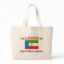 I'm Loved In EQUATORIAL GUINEA bags by flagshirt I'm Loved In EQUATORIAL GUINEA bags