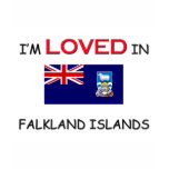 I'm Loved In FALKLAND ISLANDS Tshirt
