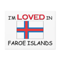 I'm Loved In FAROE ISLANDS postcards by flagshirt I'm Loved In FAROE ISLANDS postcards