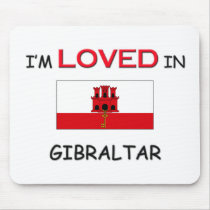I'm Loved In GIBRALTAR mousepads