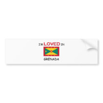 I'm Loved In GRENADA bumper stickers