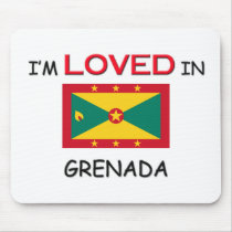 I'm Loved In GRENADA mousepads