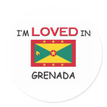 I'm Loved In GRENADA stickers