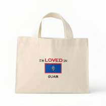 I'm Loved In GUAM Canvas Bags