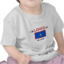 I'm Loved In GUAM t-shirts by flagshirt I'm Loved In GUAM t-shirts