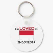 I'm Loved In INDONESIA keychains