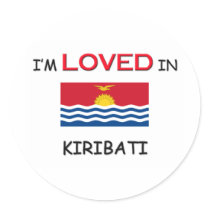 I'm Loved In KIRIBATI stickers